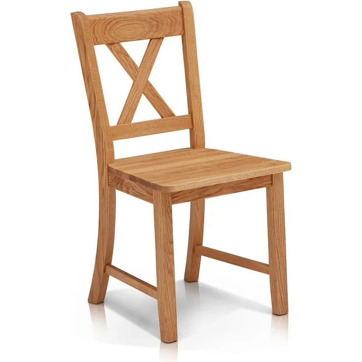 Möbel-Eins KAMINA Esstischstuhl, Material Massivholz, Wildeiche