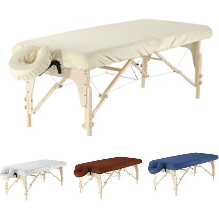 Duke-Handel Massageliegenbezug inkl. Kopfpolster, 100 % Mikrofaser, Gummizug: rundum, (2 Stück), knitter- und pillingbeständig, superleicht und ultraweich – Bild 5