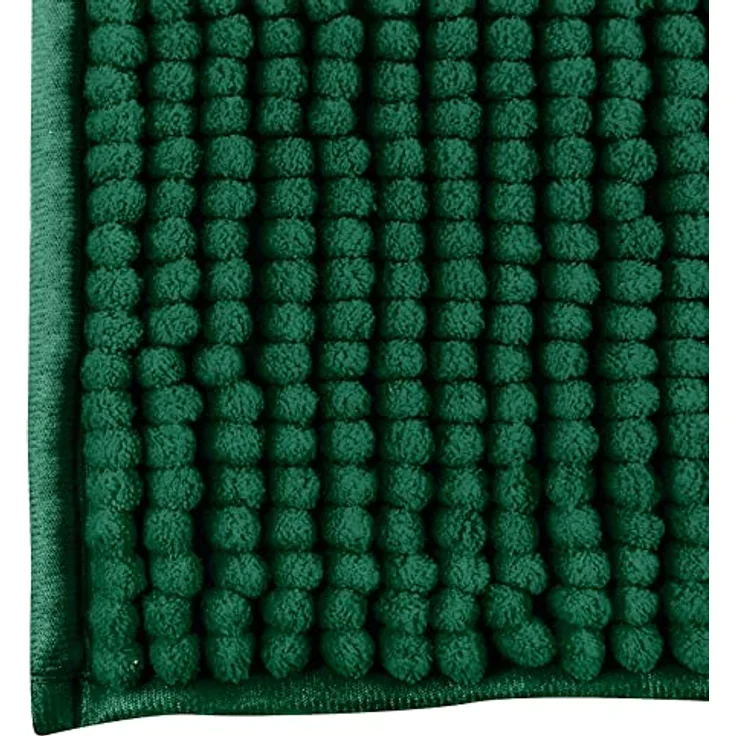 MSV Set mit 2 rutschfesten Badematten in grün-grün, 60 x 90 cm – Bild 7