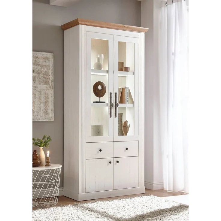 Home affaire Vitrine Westminster im romantischen Landhausstil – Bild 2