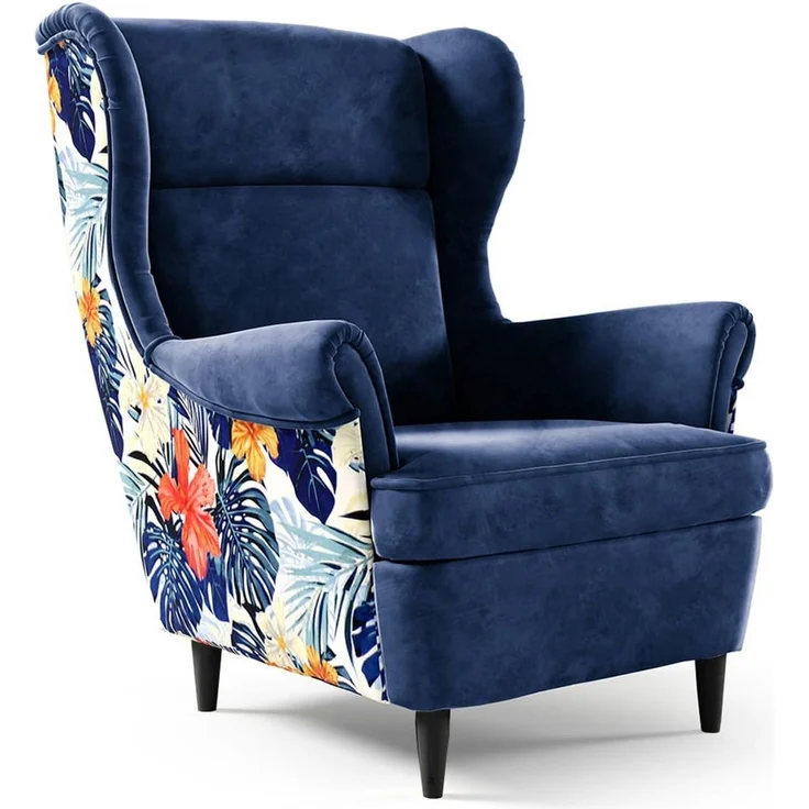 Beautysofa Ohrensessel Havana im skandinavischen Stil (hoher Rückenlehne & modernem Design), 4 trendige Farben zur Auswahl – Bild 1