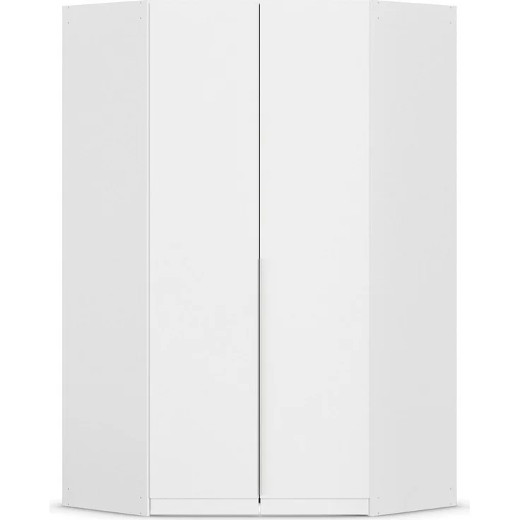 OTTO home Eckkleiderschrank Kleiderschrank Schrank Ankleidezimmer Schlafzimmer Garderobe AGORDO (in zwei Griff-Farben, Breite/Tiefe 117x117 cm, Höhen 210/229 cm) voll ausgestattet mit großzügigem Stauraum, 2 Höhen MADE IN GERMANY – Bild 5