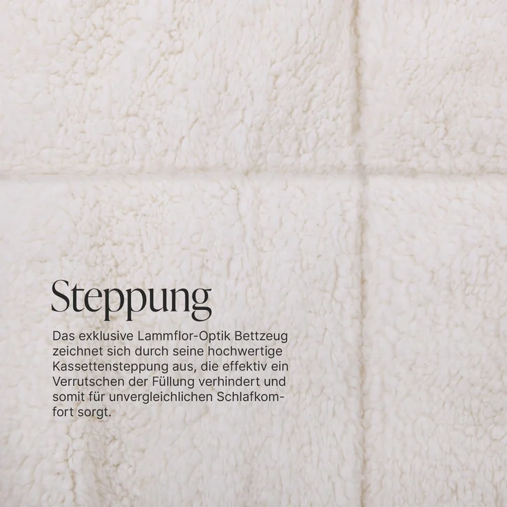 Lammflor Matratzenauflage 90x200cm – Bild 3