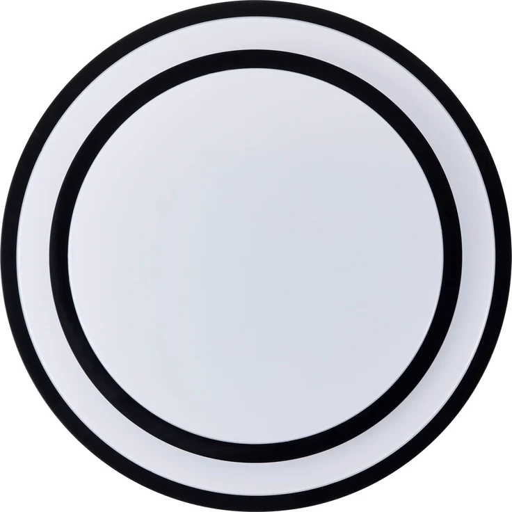 Brilliant LED Wand- und Deckenleuchte Luciano G80564A76 Wohnzimmer, Schlafzimmer Metall/Kunststoff Indoor Decke schwarz - LED fest integriert – Bild 3