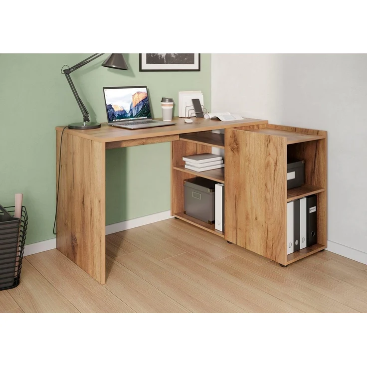 GERMANIA Eckschreibtisch Olvera, Made in Germany, Breite 129 cm – Bild 3