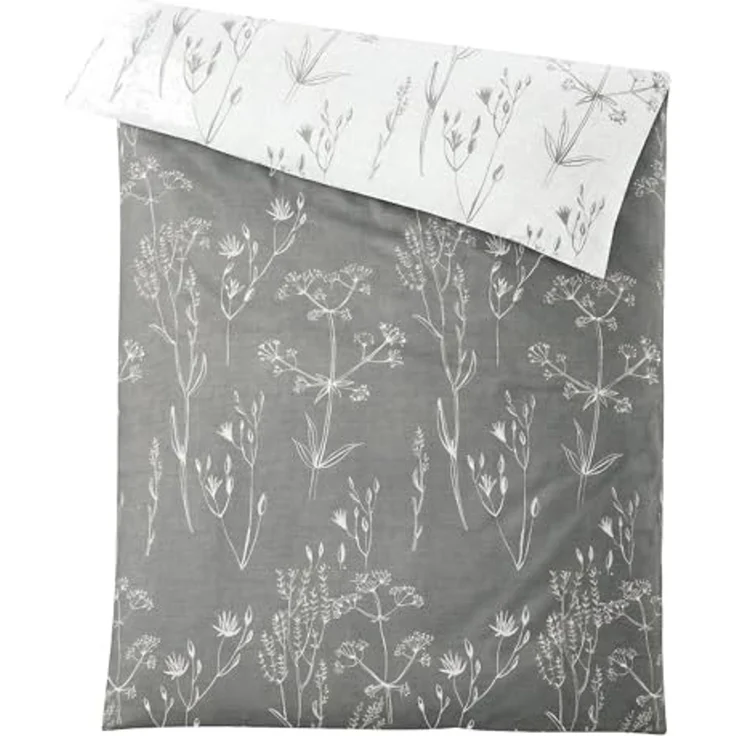 Kleine Wolke Wendebettwäsche Savannah in Gr. 135x200 oder 155x220 cm, Mako-Satin, 2 teilig, Bettwäsche aus Baumwolle, florale Bettwäsche mit Wendeoptik – Bild 4