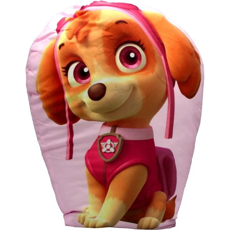 PAW PATROL Dekokissen Skye 3D Konturen Deko-Kissen 40 x 30 cm Paw Patrol – Bild 1