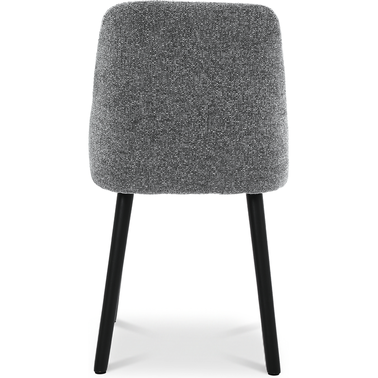 GOEURVANT 421 Esszimmerstühle 2er-Set, Chenille - Schiefergrau – Bild 5