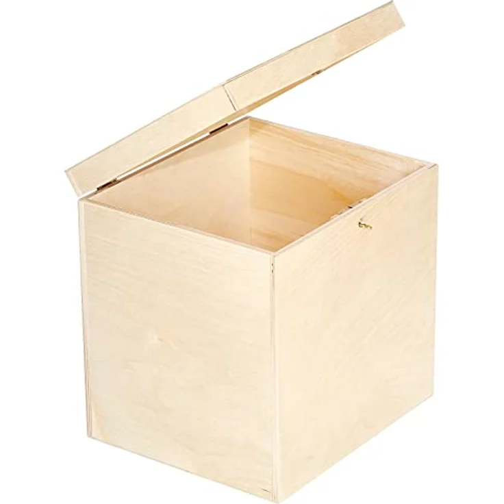 Creative Deco Dekokiste Kartenbox Hochzeit 29x25x30 cm Geschenkkarten Box Geldbox Briefbox, mit Deckel, Schloss und Schlüssel – Bild 10