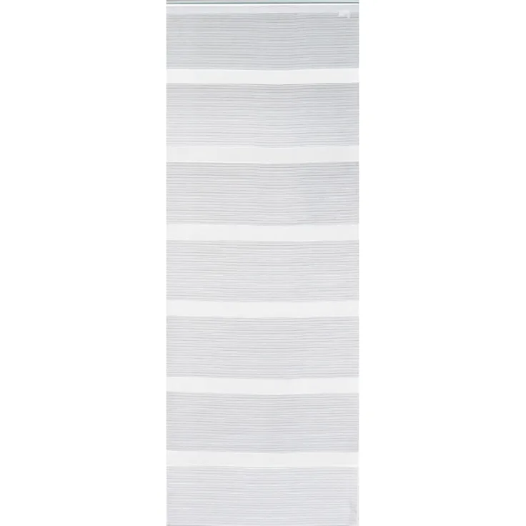 Haus und Deko Schiebegardine Flächenvorhang 60x245 cm halbtransparent gestreift Schiebegardine (1 St), Paneelwagen, halbtransparent, Polyester