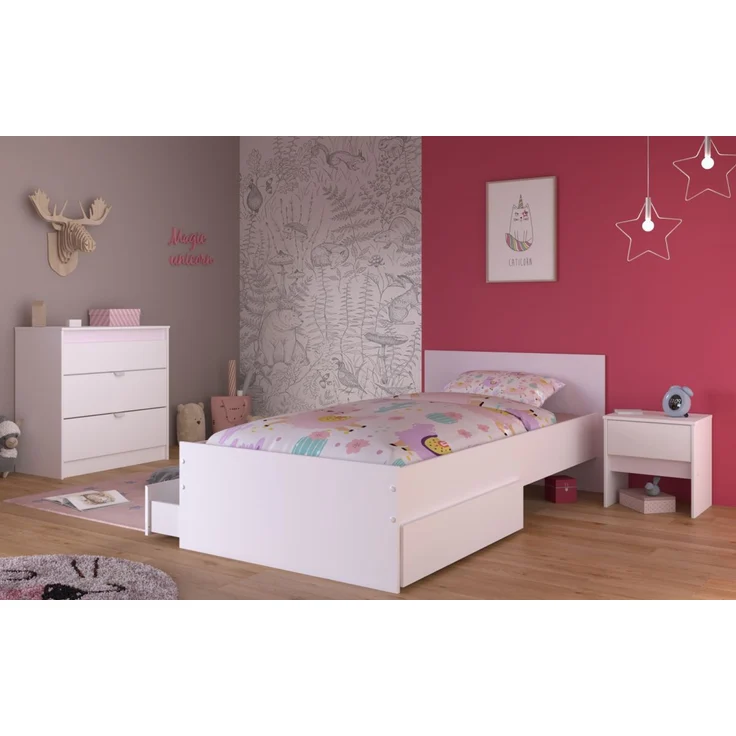 Parisot Kinderzimmer und Jugendzimmer Pirouette in weiß Set 3-tlg. – Bild 2