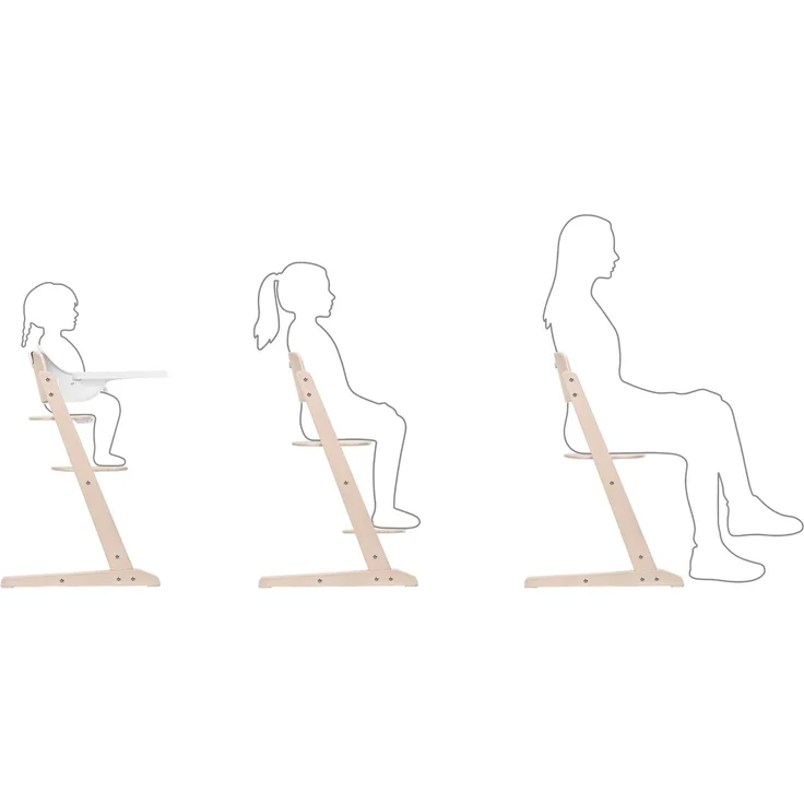 Cybex Iris 3-in-1 Hochstuhl mit Baby Set und Tablett All Natural – Bild 7