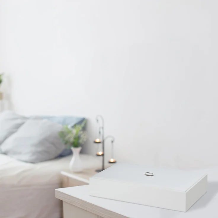 Relaxdays Schmuckaufbewahrung mit Deckel – Bild 5