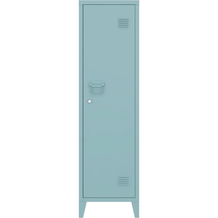 Einzelspind Kurikka 137x38x38 cm Graublau [en. casa] – Bild 8