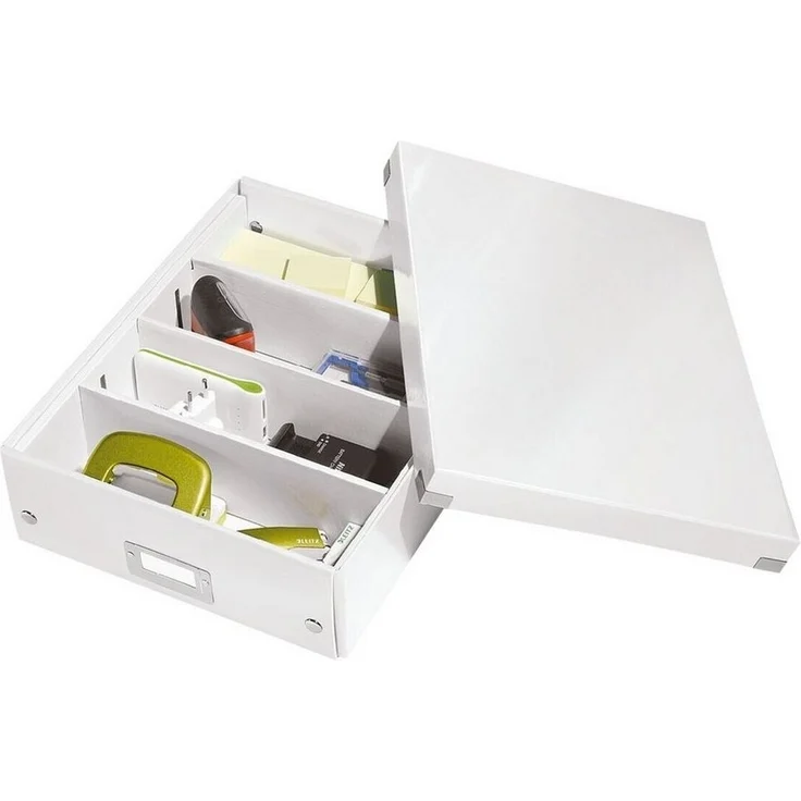 Leitz Organisationsbox Click & Store mittel weiß – Bild 2