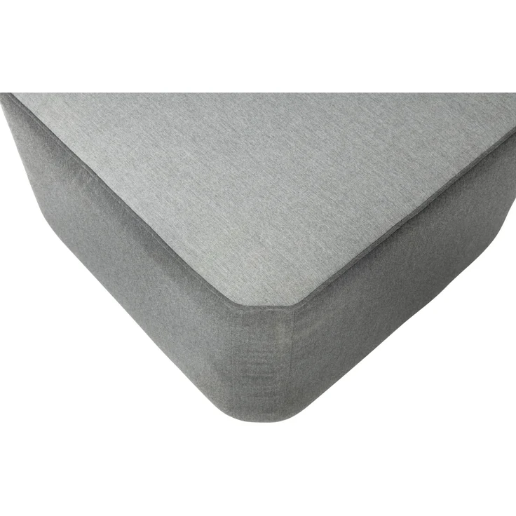 KETTLER EGO Universal Hocker sooty/flanelle Aluminium/Sunbrella® 60 x 60 x 43 – Bild 2