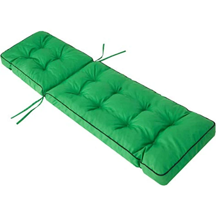 Bjird Liegenauflage, Polyester grün, 200 x 55 x 8 cm – Bild 7