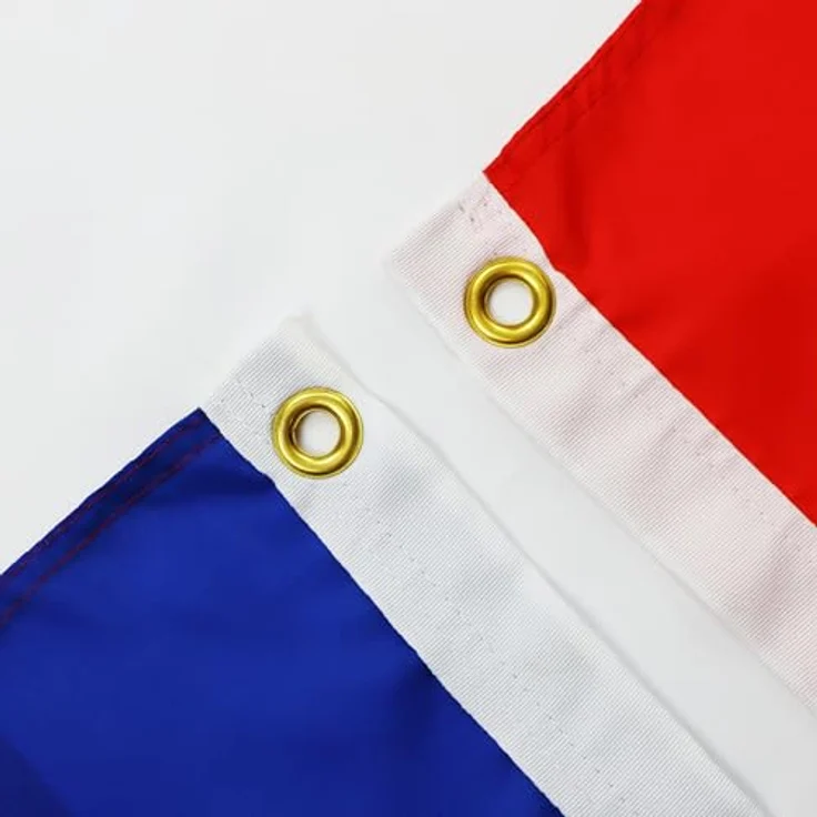 AZ FLAG Kroatische Flagge, 150 x 90 cm, Kroatische Flagge, 100% Polyester, mit integrierten Metallösen, 2 Stück – Bild 2