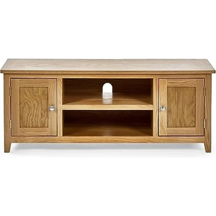 Julian Bowen Mallory Breitbild-TV-Möbel, Eiche, 50 x 127 x 40 – Bild 4