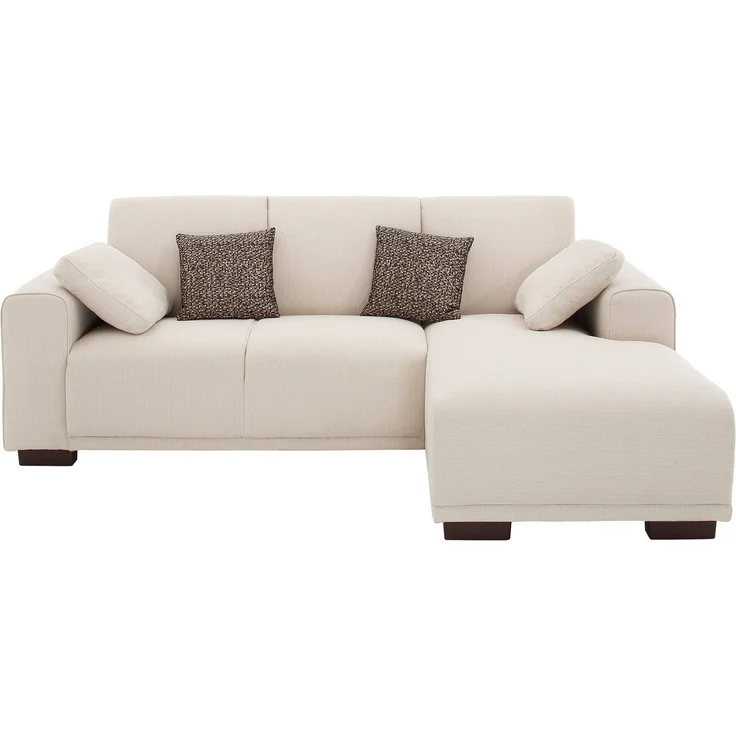 Home affaire Ecksofa Bornholm inkl. 2 Kissen, Stellmaße 234x162 cm L-Form, Recamiere wahlweise links oder rechts bestellbar – Bild 2