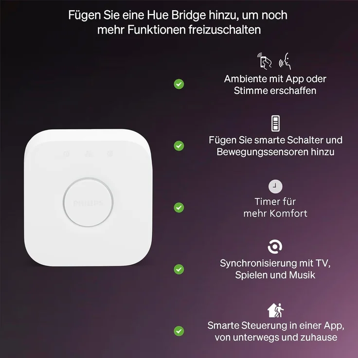 Philips Hue Essential White & Cool Amb. 345 GU10 1P EU – Bild 8