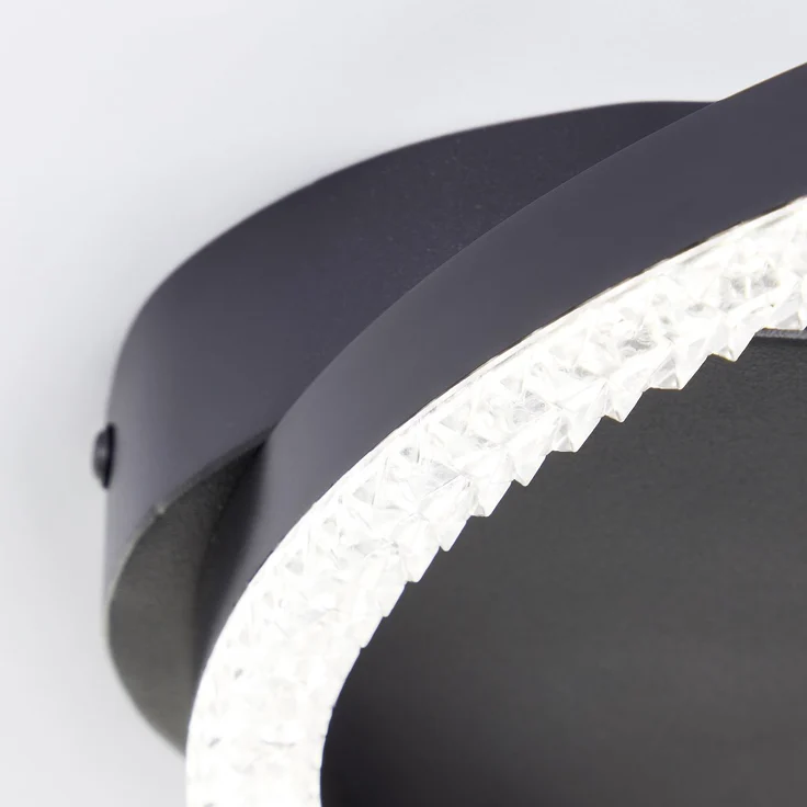 Brilliant LED Deckenleuchte Aurelia G80765/06 Wohnzimmer, Küche, Flur, Schlafzimmer, Arbeitszimmer Metall/Kunststoff Indoor Decke schwarz - LED fest integriert – Bild 6