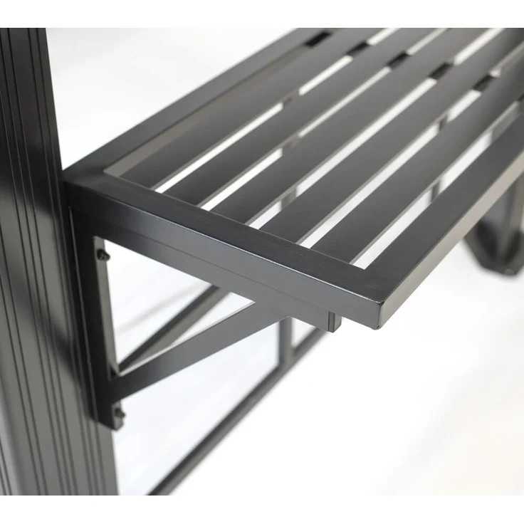 Sojag 'Messina' Grill Pavillon, Aluminium Anthrazit, 179 x 292 x 262 cm – Bild 6