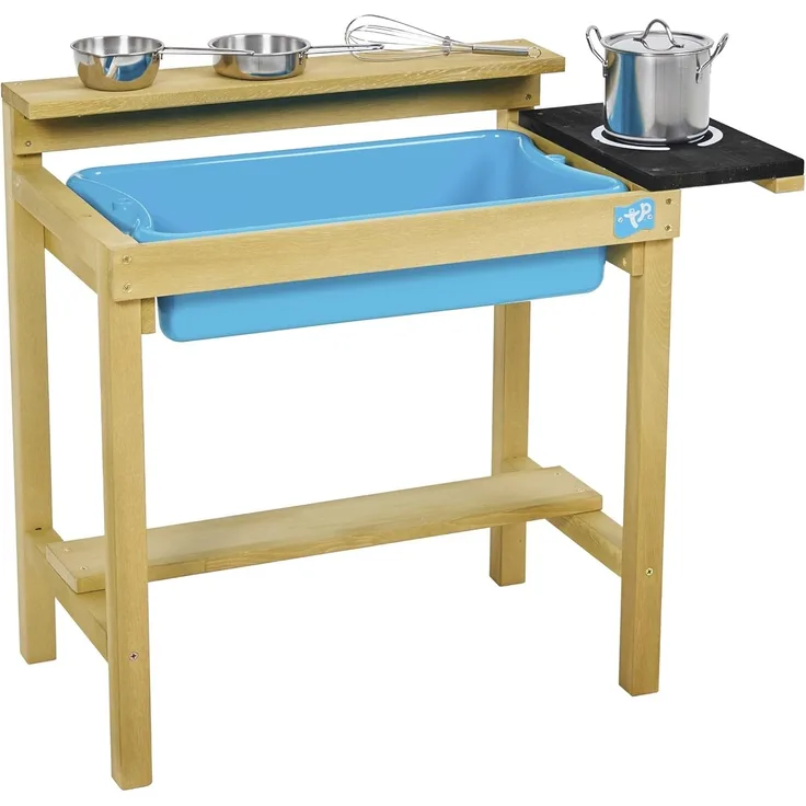 TP Toys Holz Kinderspielküche inkl. Zubehör natur