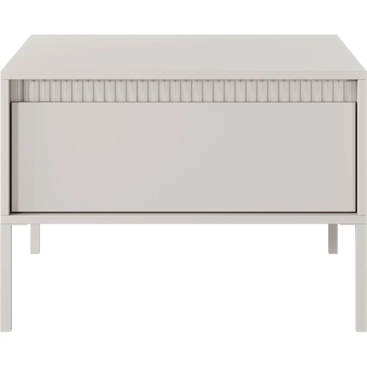 Selsey 'Falsetto' Couchtisch mit Schublade, beige, ca. 48 x 68 x 68 cm – Bild 4