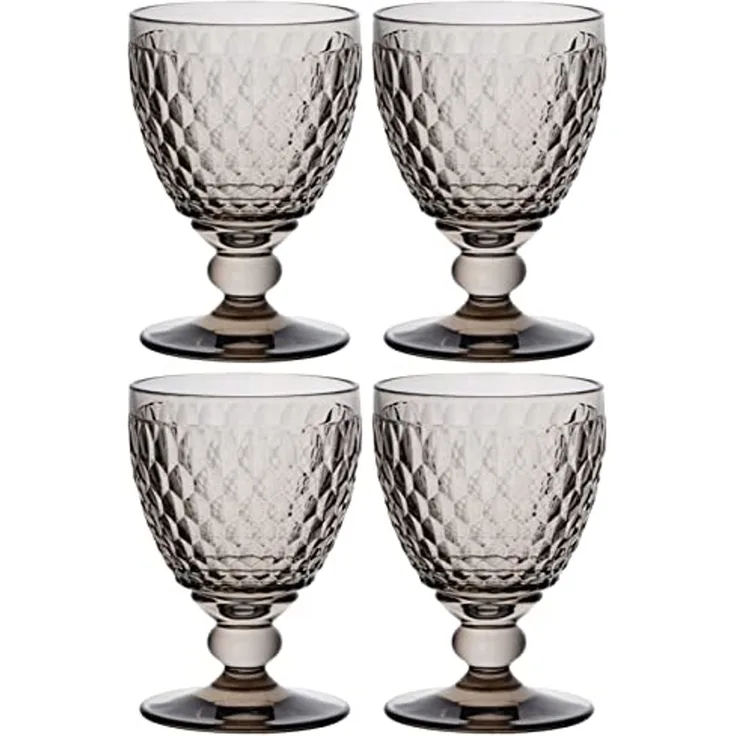 Multipack Villeroy & Boch Boston coloured Rotweinglas smoke - 4 Stück