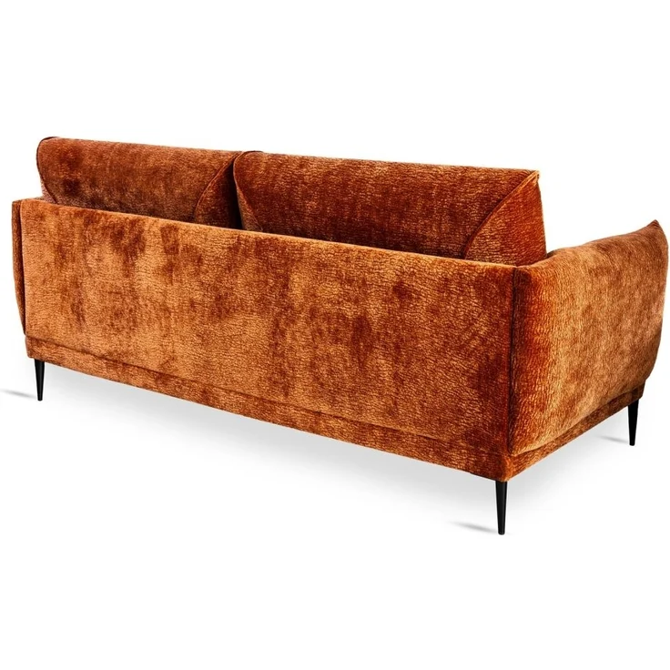 Sofa Designersofa MADISON 3-Sitzer in Stoff Dress Me Kupfer – Bild 3