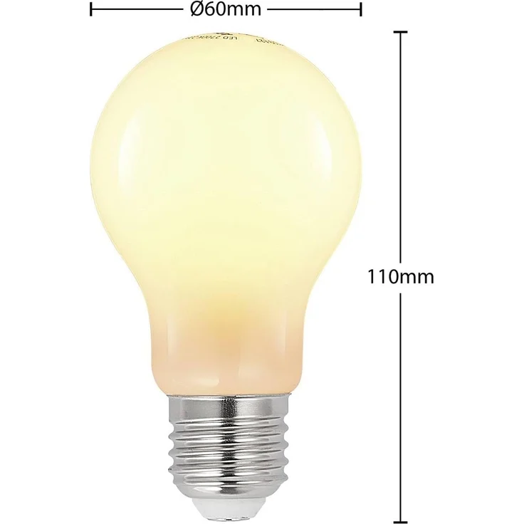 Arcchio LED-Leuchtmittel E27 8W LED, E27, warmweiß – Bild 2