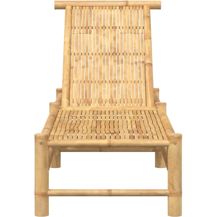 vidaXL Sonnenliege 55x199x30 cm Bambus 4108225 – Bild 3