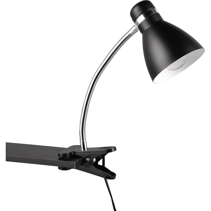 lightling Klemmleuchte Harley, ohne Leuchtmittel, Schnurschalter, flexibel, IP20 Indoor