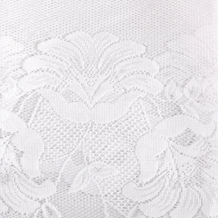 Arsvita Panneaux Blumen Mona mit Stickerei, Schlaufen, transparent, Türpanneaux 180x60cm Stangendurchzug, Voile Kurzgardine Bistrogardine – Bild 3