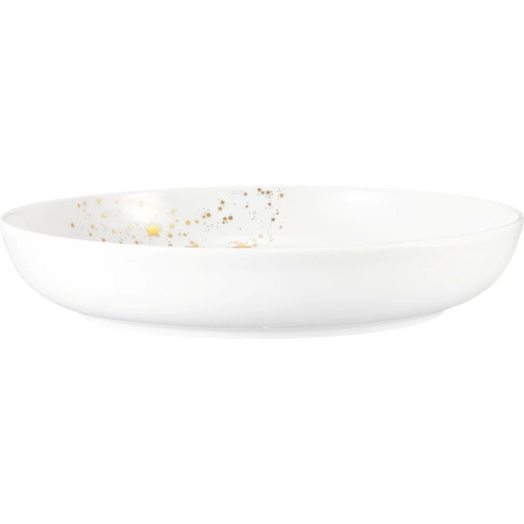 Seltmann Weiden Schüssel Liberty - Golden Stars, Porzellan, (1-tlg), Foodbowl 28 cm – Bild 2