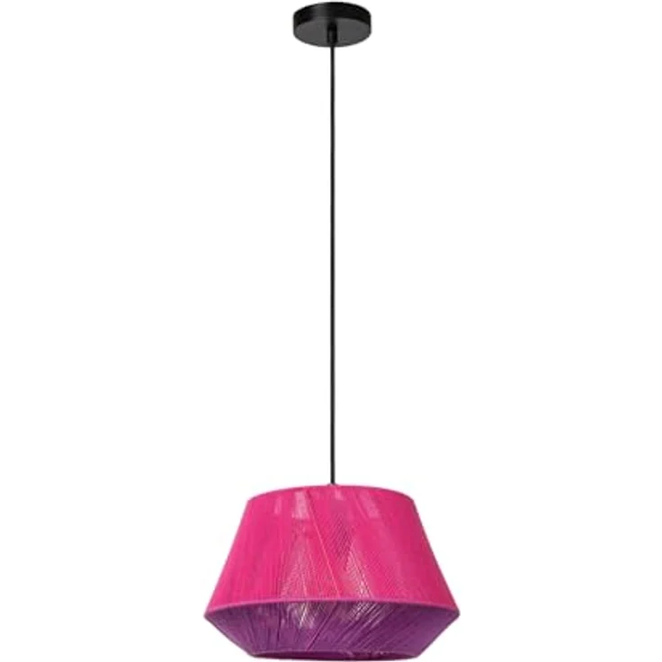 LUCIDE JESSICA Pendelleuchte, Ø 30 cm, 1xE27, höhenverstellbar, rosa – Bild 2