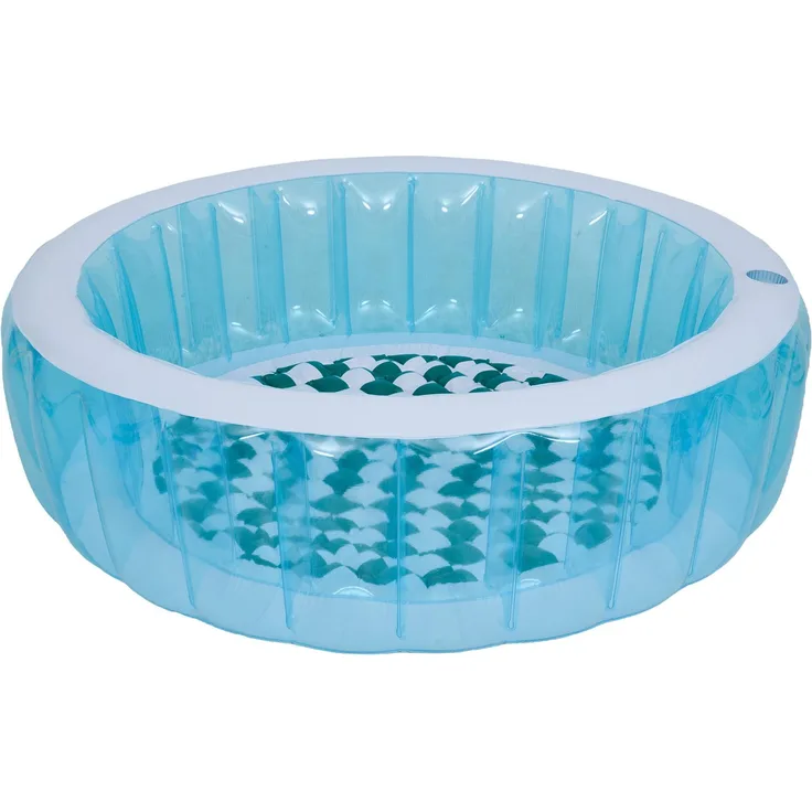 SunClub Planschbecken aufblasbar Familienpool rund - 150 x 150 x 46 cm, 337 L