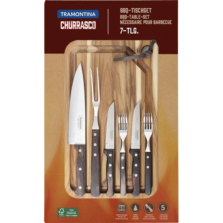 Tramontina BBQ-Geschenkset 7-teilig – Bild 7