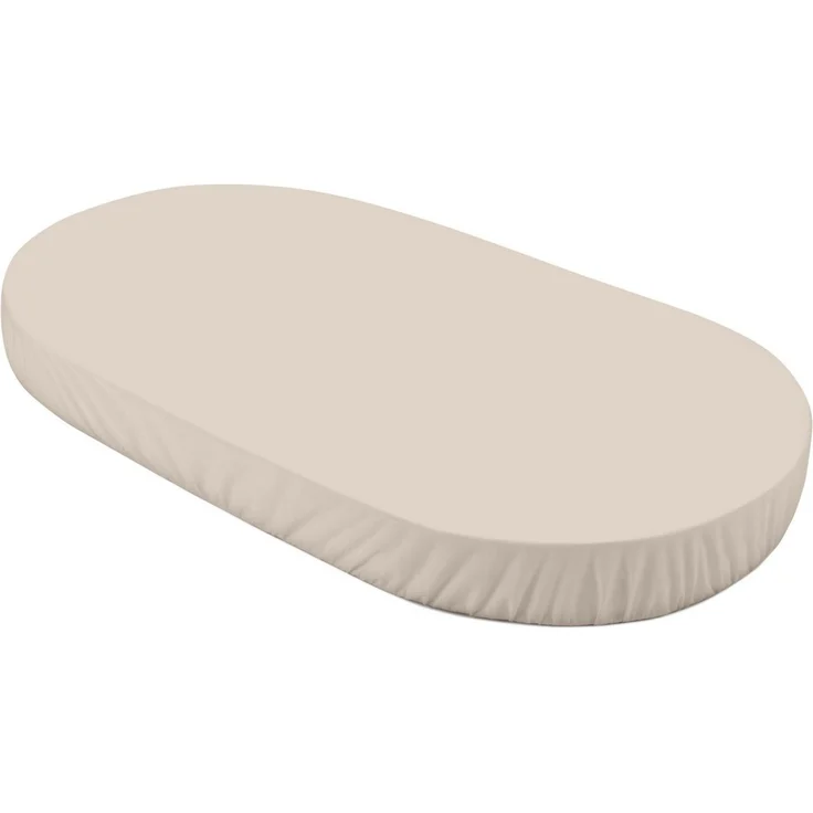 Waldin Spannbettlaken - Large Oval 73x122 cm - Bei – Bild 3