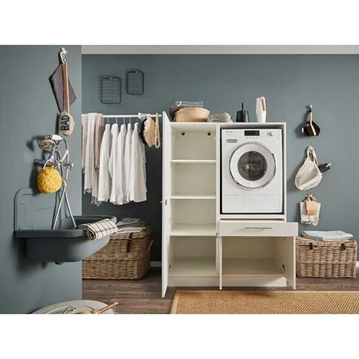 Laundreezy Mehrzweckschrank-Set LAUNDREEZY LDSK6, Breite 117,5 cm – Bild 5