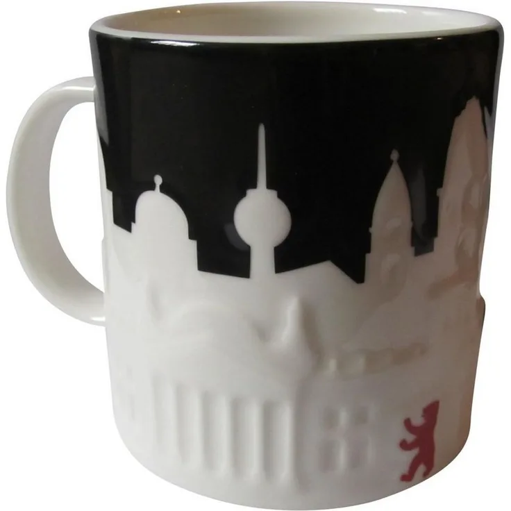 Starbucks Frühstücks-Geschirrset Starbucks City Mug Relief Tasse **Berlin** - Becher - Kaffee 14oz YAH