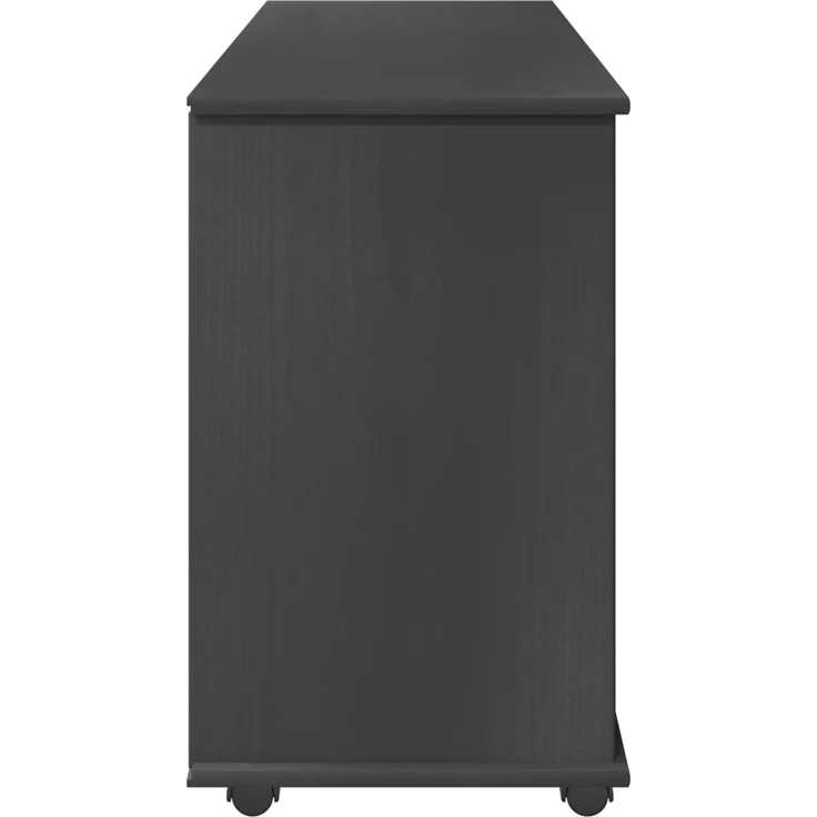 vidaXL Rollschrank MOSS 100 x 39 x 65,5 cm Massivholz Kiefer Grau 42028386 – Bild 6