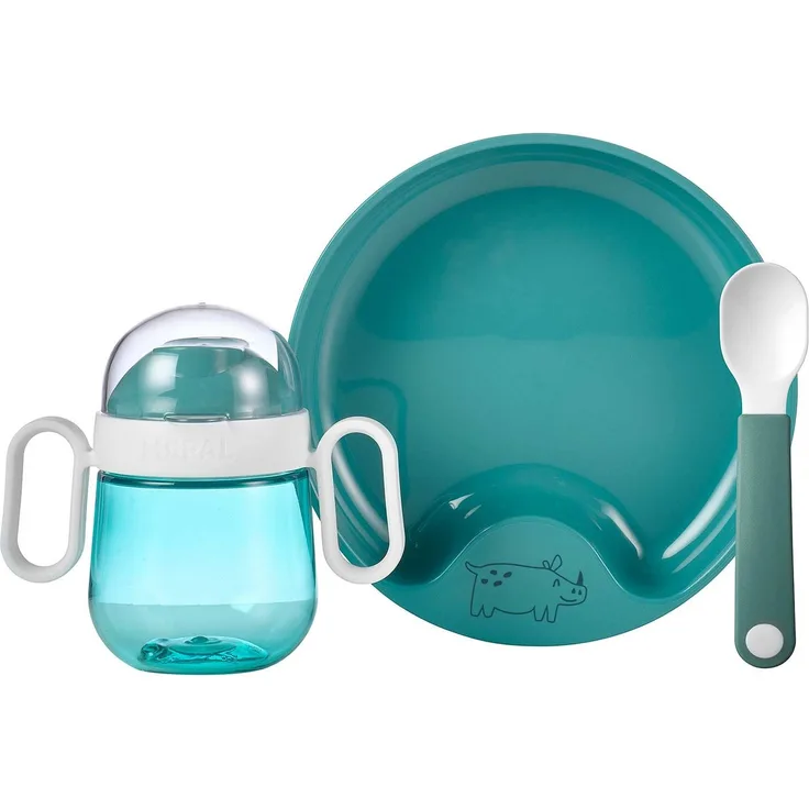 Mepal MIO Babygeschirrset deep turquoise 3-teilig