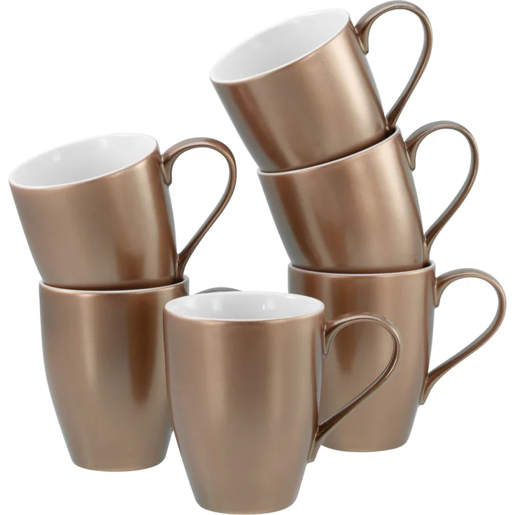 Golden Days Weiss, Kaffeebecher 6-tlg (mo)