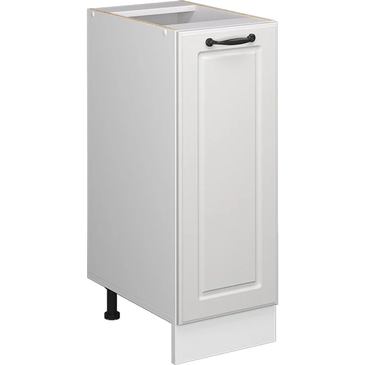 Küchenfront R-Line Weiß Landhaus 29.6x71.3 cm Möbelfront für den Apothekerunterschrank Vicco – Bild 5