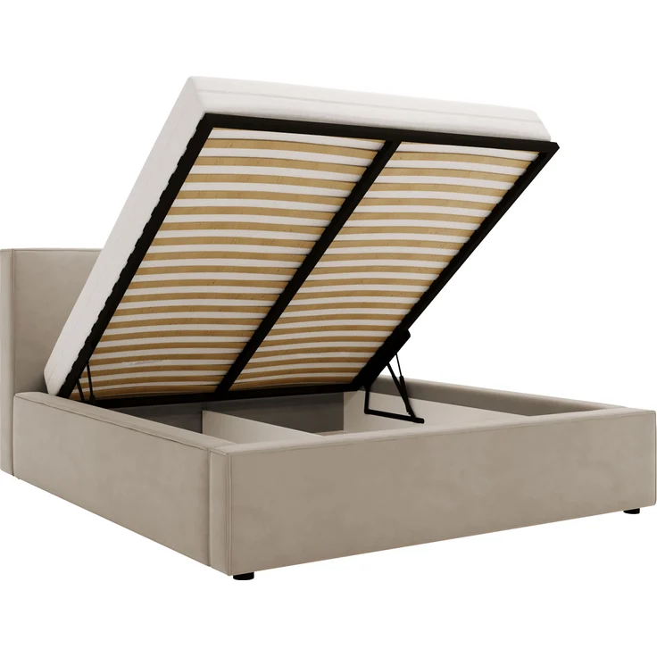 Polsterbett Sokoz Boucle (Farbe: Coral 50, Größe: 120 x 200) – Bild 3