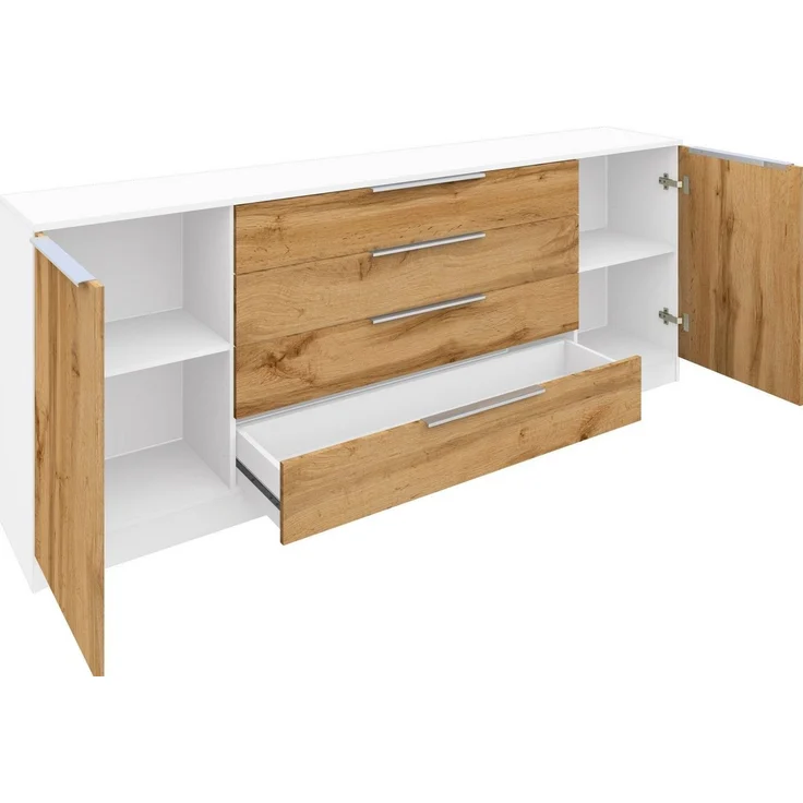 borchardt Möbel Kommode Oliva, Breite 200 cm, mit 4 Schubkästen – Bild 4
