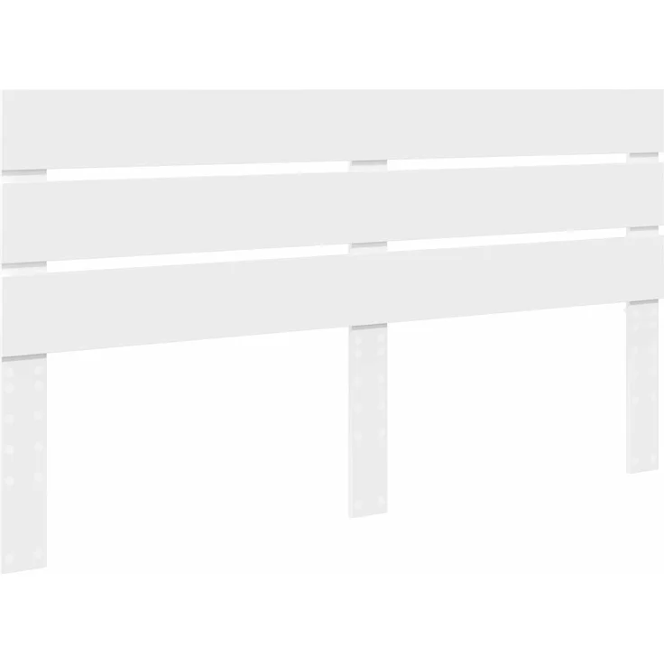 vidaXL Bettrahmen mit Schubladen Weiß 160 x 200 cm Ingenieurs Holz 3411818 – Bild 7