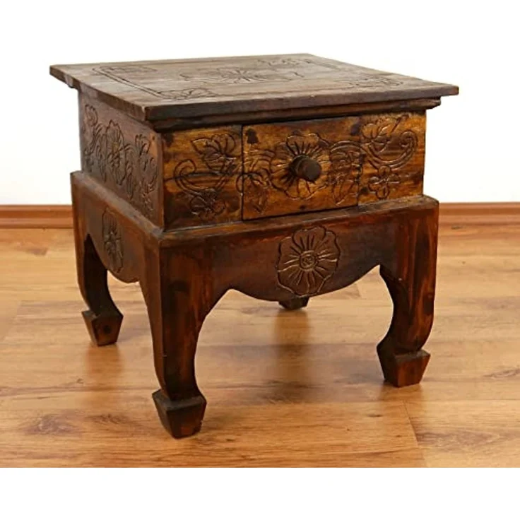 livasia Couchtisch livasia Couchtisch aus Bali, nachhaltig, handgefertigt, 39x39cm, handgefertigt – Bild 5